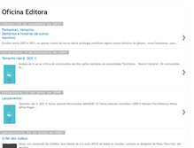 Tablet Screenshot of oficinaeditora.com