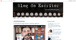 Desktop Screenshot of blogdoescritor.oficinaeditora.com