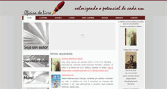 Desktop Screenshot of oficinaeditora.com.br